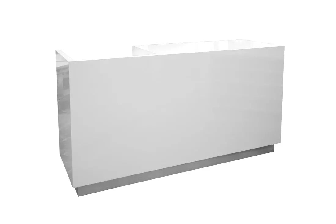 6‑ft Eco Counter with Shelves & Drawer – Retail Display Counter – New ...