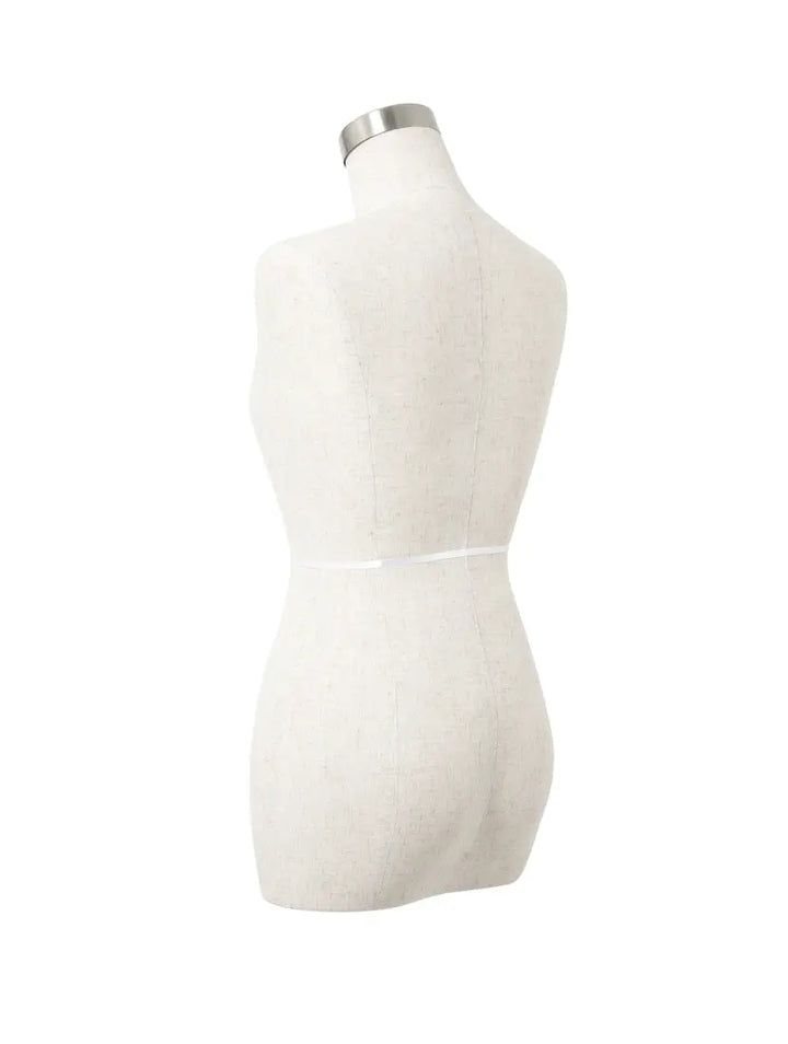 Female Body Form w/ Chrome Neck (XG1) – BFF‑XG1 Linen | Mannequin ...