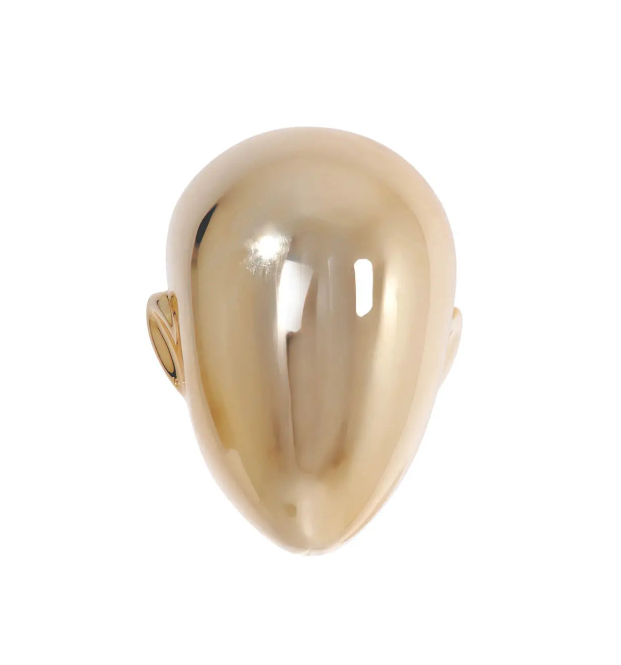 Female Egg Face Heads – Gold Chrome Display Head – New Tech Display