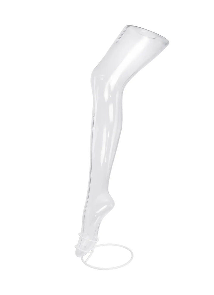 Clear Female Leg Form Display – MAF‑CL5‑LEG‑CL | Shoe & Apparel Display ...