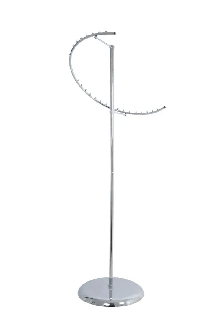 R‑29/CR Spiral Rack – Chrome Clothing Display Rack | New Tech Display