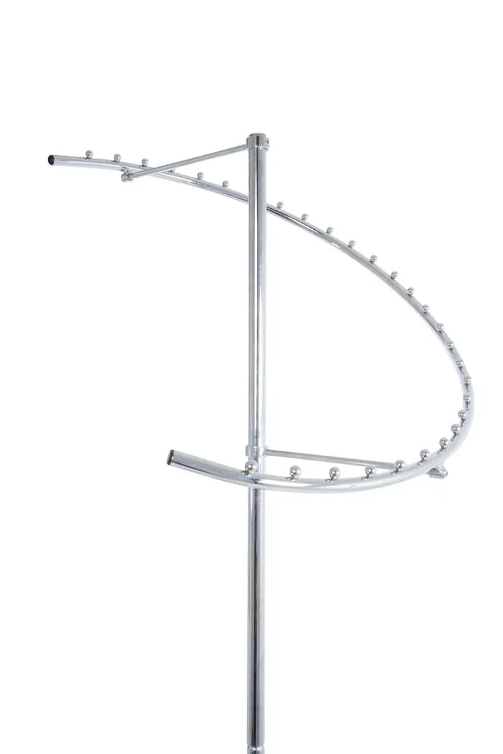 R‑29/CR Spiral Rack – Chrome Clothing Display Rack | New Tech Display